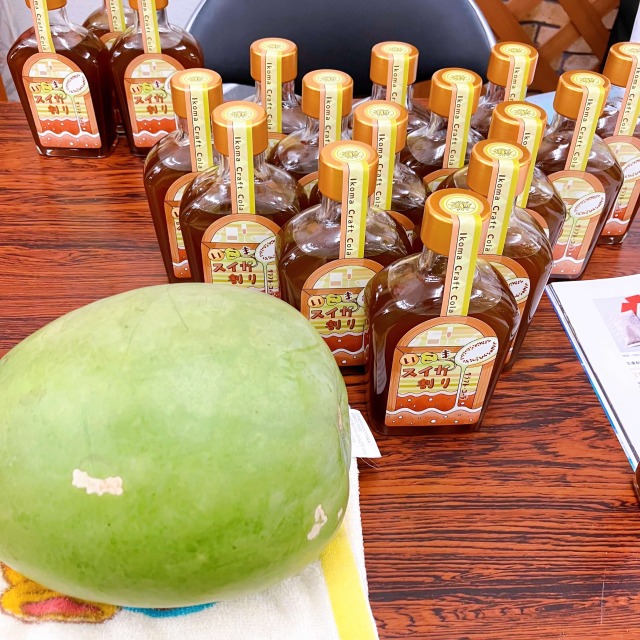 地元加工のシロップ